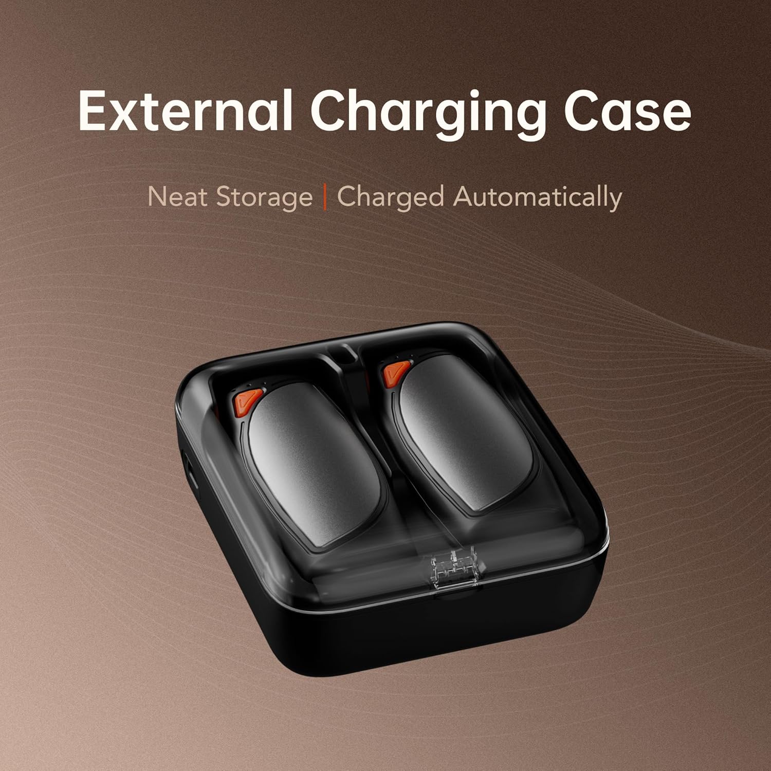 Hand Warmers Rechargeable 2 Packs, Double Sided Heating with AI Charging Case, 14000Mah Electric Hand Warmer up to 36 Hours, Portable Heater Gifts for Christmas,Outdoor,Camping,Hunting Gear