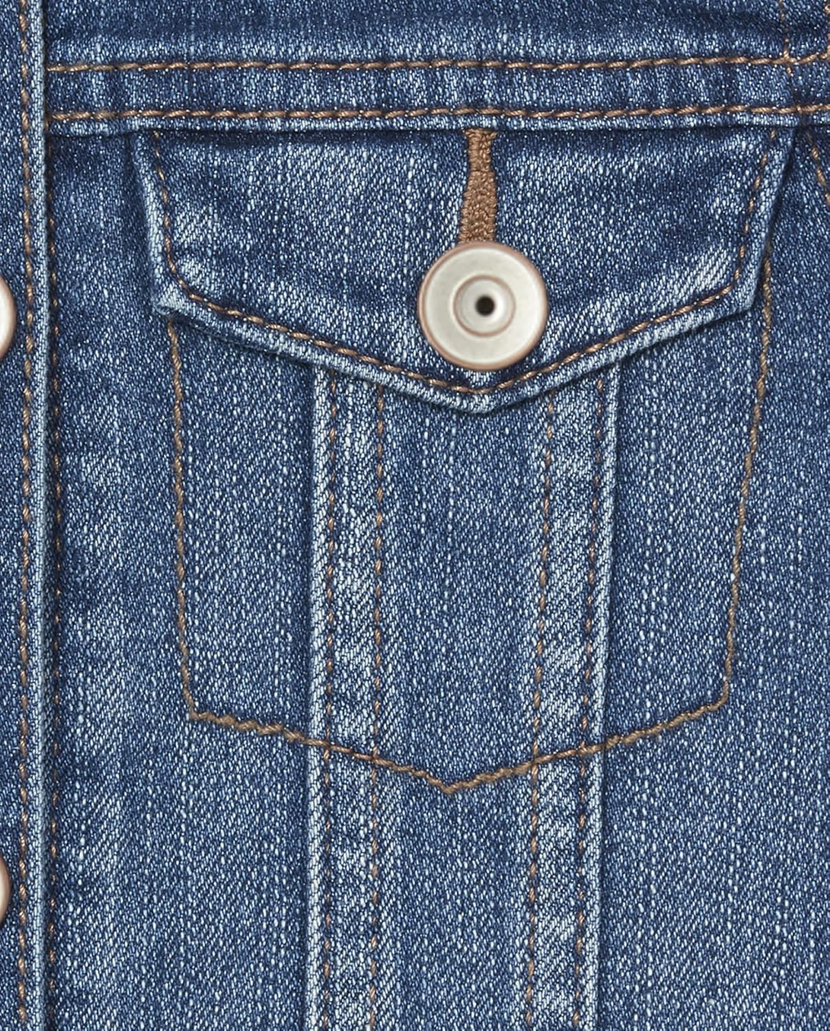 Girls' Basic Denim Jacket