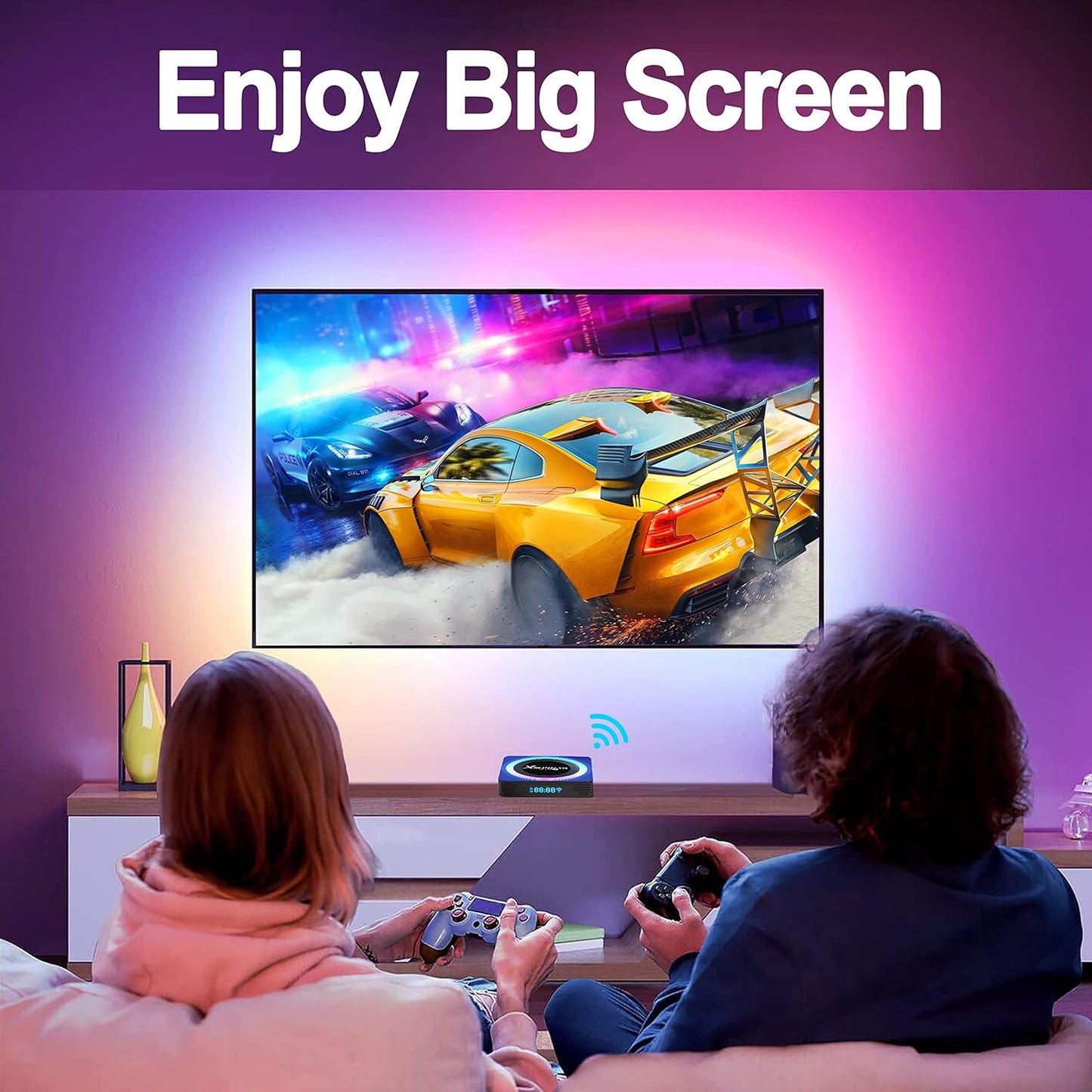 2024 Android TV Box 13.0 Pro-13 Android 13 TV Box 4GB RAM 32GB Rom,Wifi 6 8K/6K TV Box Android RK3528 Quad-Core 2.4/5.8Ghz Wifi Bluetooth 5.0 USB 3.0 Android Box Smart TV Box