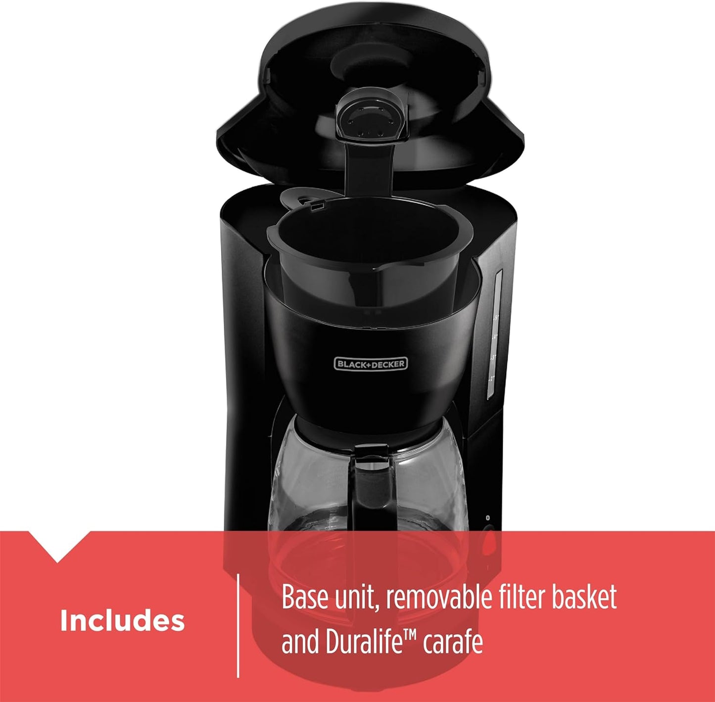 5-Cup Coffeemaker, Black, DCM600B