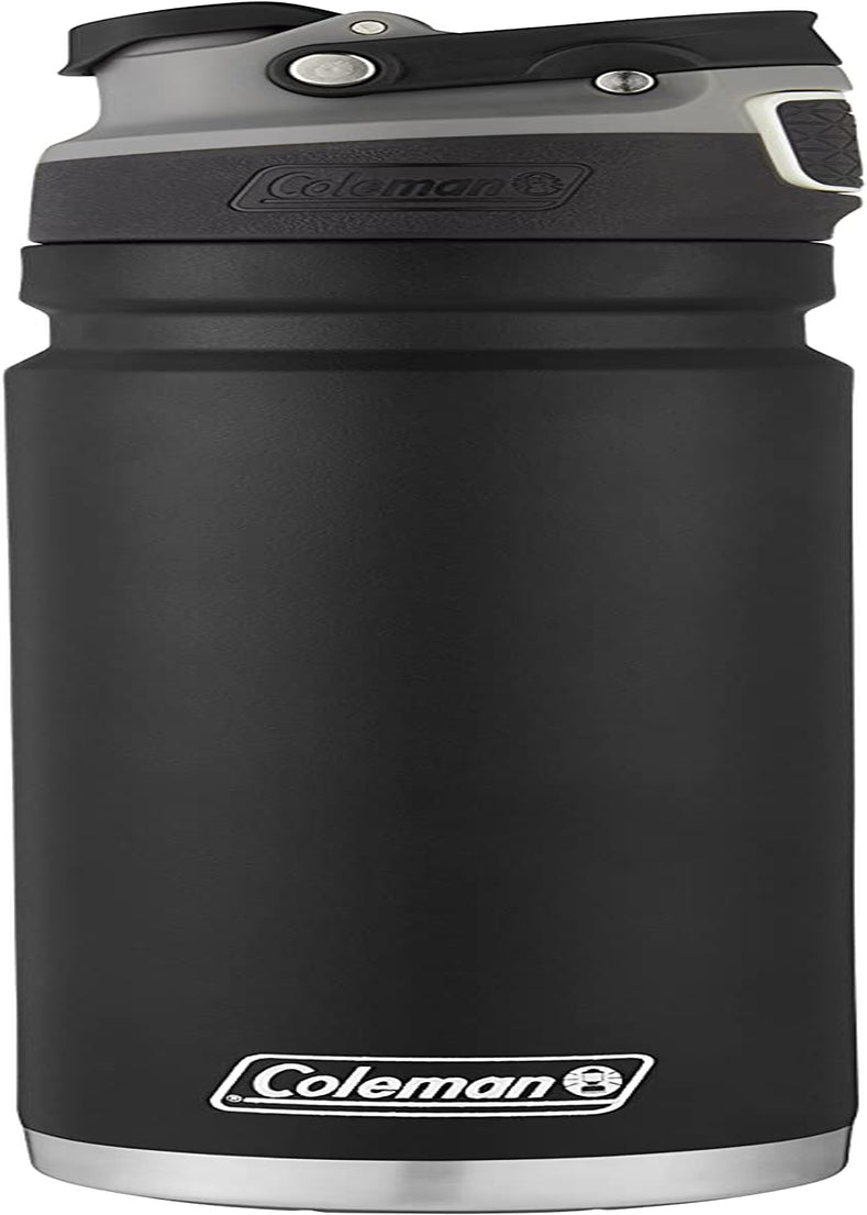 Stay Hydrated in Style: Freeflow Vacuum-Insulated Stainless Steel Water Bottle - 24Oz/40Oz with Leak-Proof Lid & Easy Carry Handle, Keeps Drinks Hot or Cold for Hours!