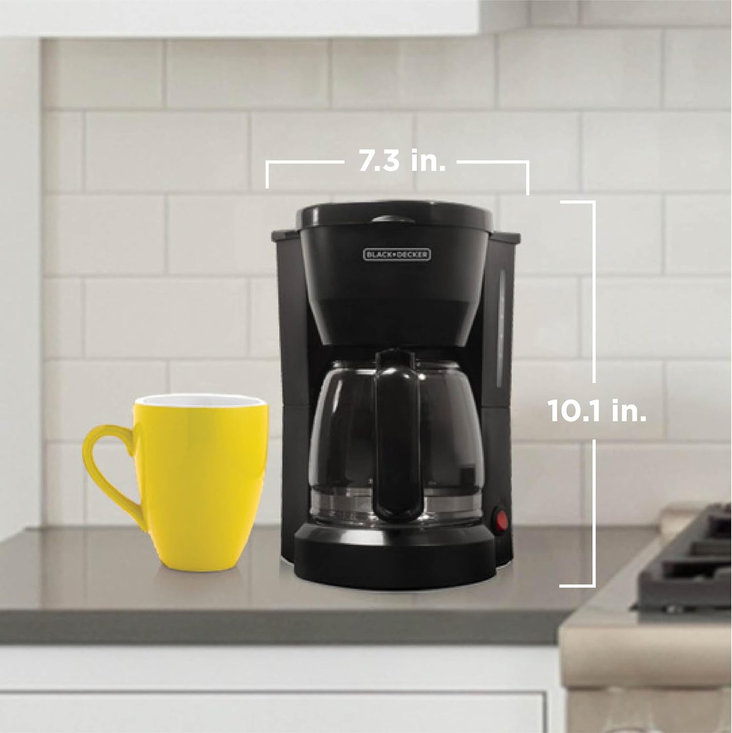 5-Cup Coffeemaker, Black, DCM600B