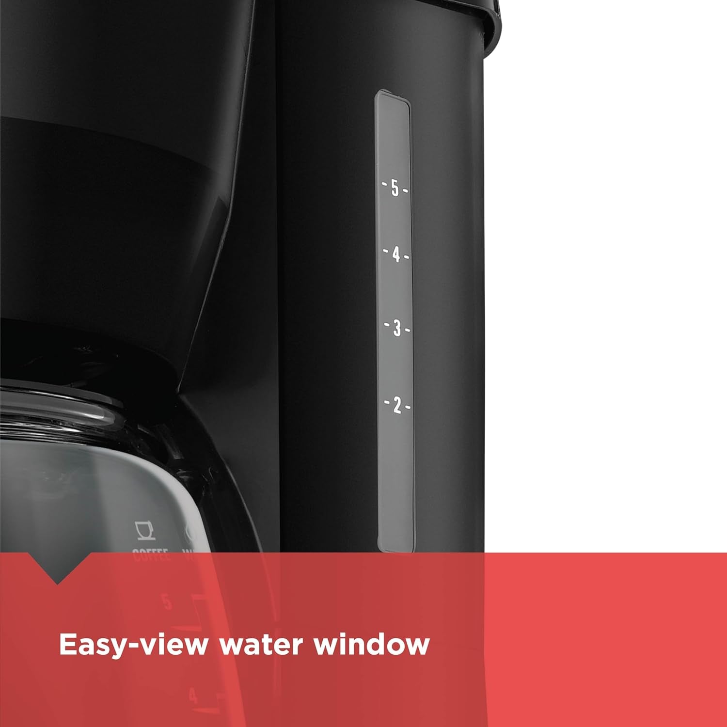 5-Cup Coffeemaker, Black, DCM600B