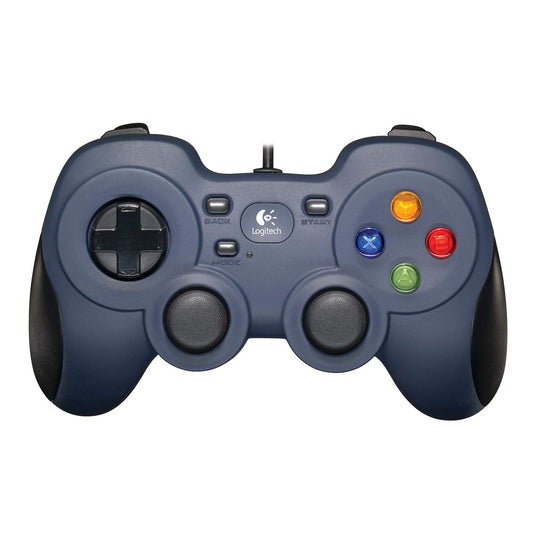 F310 Wired Gamepad Controller Console like Layout 4 Switch D-Pad PC - Blue/Black